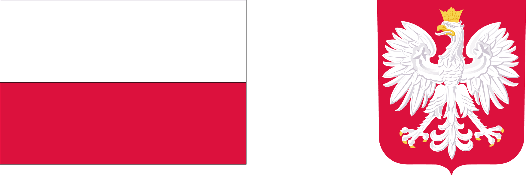 Barwy Rzeczypospolitej Polskiej i wizerunek godła Rzeczypospolitej Polskiej